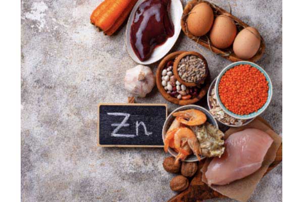Kost bland annat zink har effekter på hormonet.