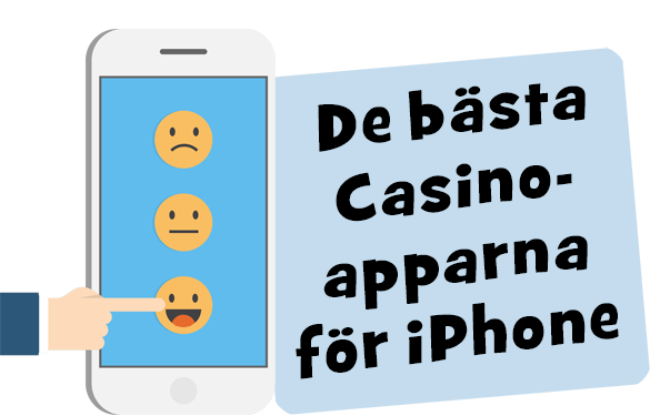 Visar de bästa casinoapparna på en iPhone