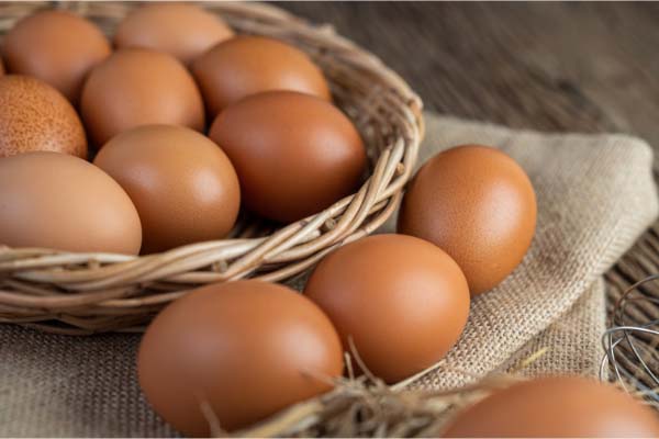 få i dig tillräckligt med protein med ägg