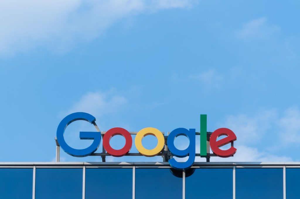 Google-logotypen som representerar sökmotorns 25-åriga jubileum